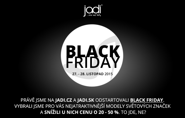 Black Friday na JADI.cz