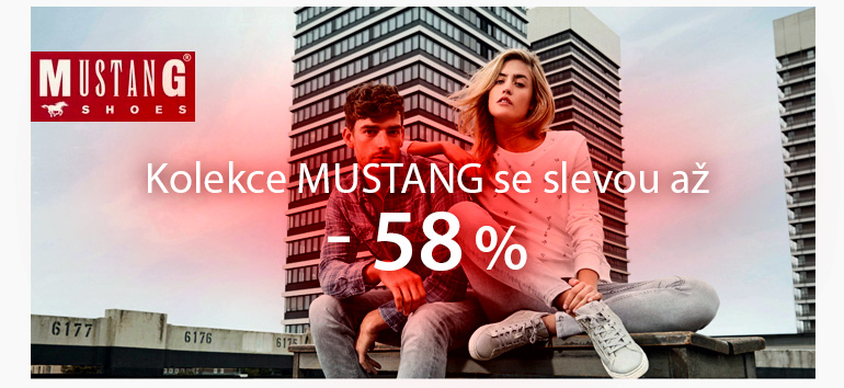 Výprodej kolekce Mustang
