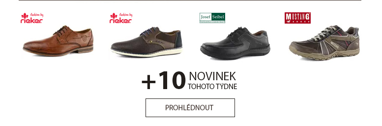 Podzimní novinky pánské obuvi