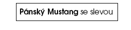 Pánský výprodej Mustnag